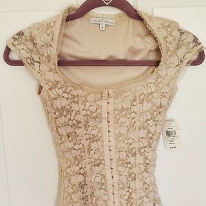 Moa Moa top Taupe Size M Medium